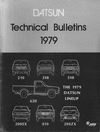 Thumbnail 1979 Datsun Technical Bulletins Repair Manual Download