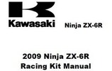 Thumbnail Kawasaki ZX-6R 2009 - 2011 Racing Kit Manual Download
