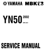 Thumbnail 2002 Yamaha Neos YN50 Service Workshop Manual Download