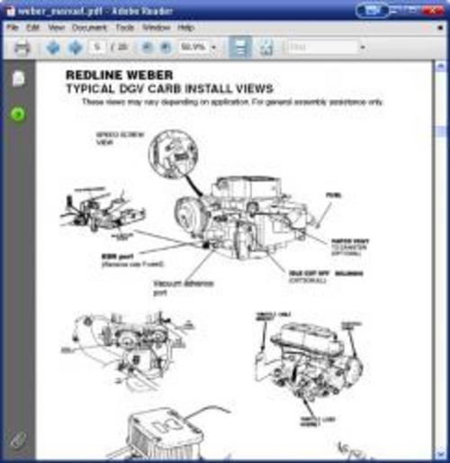 Product picture Weber Installation Instruction for Suzuki Samurai Download