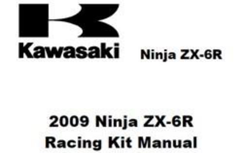 Product picture Kawasaki ZX-6R 2009 - 2011 Racing Kit Manual Download