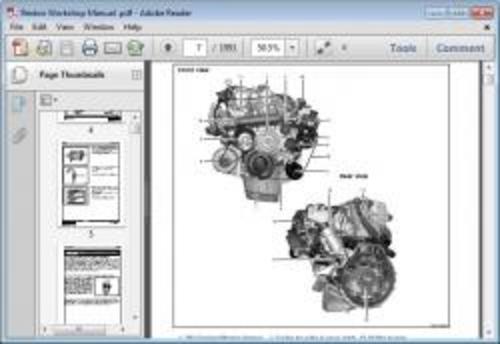 Product picture SsangYong Rexton Service Workshop Manual Download