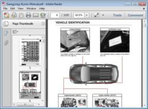 Product picture SsangYong Kyron Service Workshop Repair Manual Download