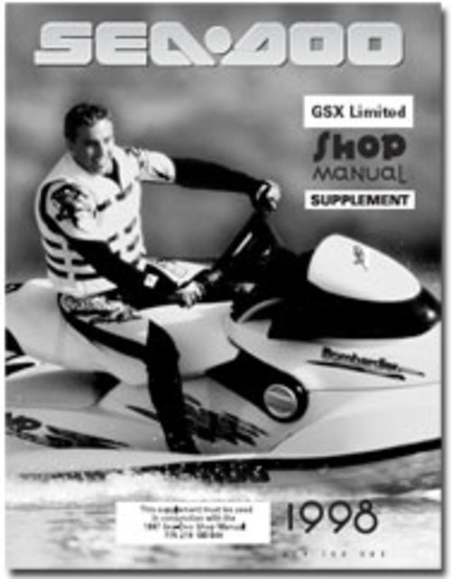 Product picture 1998 SeaDoo GSX Limited (5629,5845) Service Shop Manual
