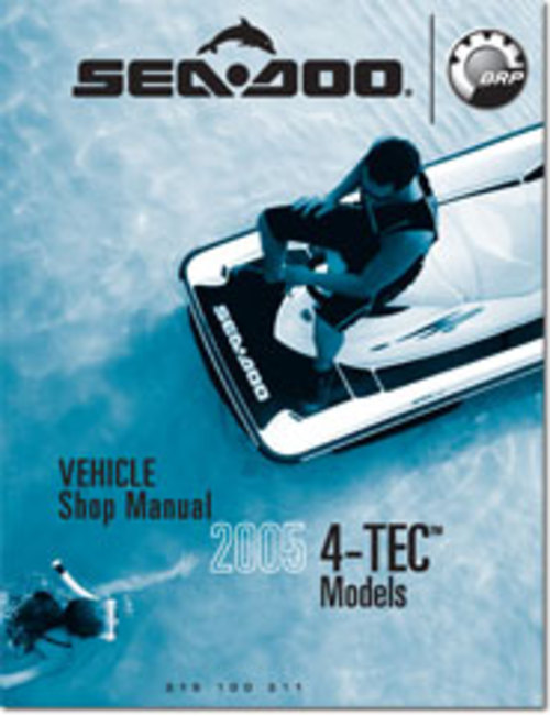 Product picture 2005 SeaDoo 4-TEC, GTX, RXP, RXT, WAKE Shop Manual Download