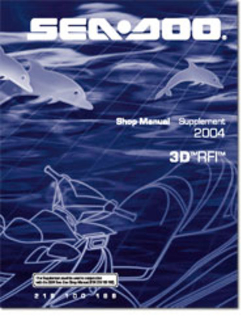Product picture 2004 SeaDoo 3D RFI (6157 6158) Shop Manual Supplement