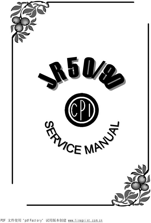 Product picture CPI JR 50-90 Cheetah XS Service Repair Manual Download