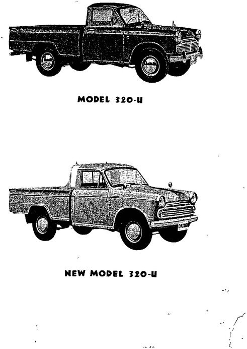 Product picture Datsun Truck Model 320 Workshop Repair Manual Download