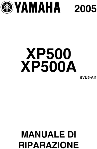 Product picture 2005 Yamaha T-Max XP500 XP500A Repair Manual Download
